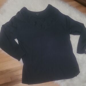 Dark Green Long Sleeve Top